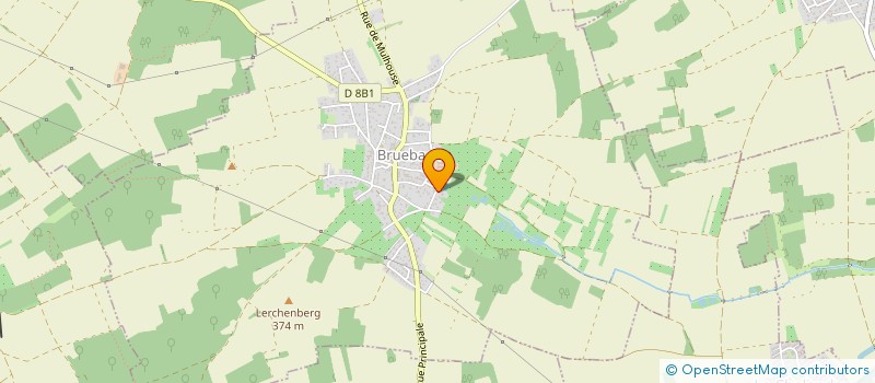 localisation de l'entreprise MONSIEUR JONATHAN JAUTARD  BRUEBACH