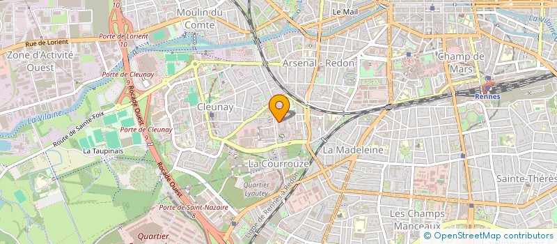 localisation de l'entreprise MONSIEUR JONATHAN JEHANNO à RENNES