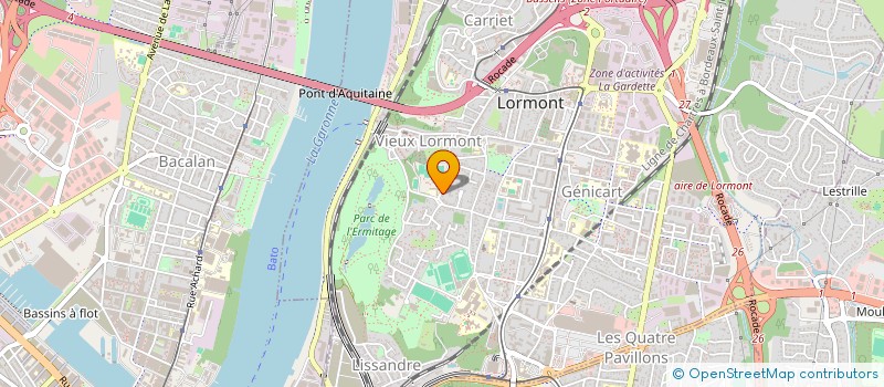 localisation de l'entreprise MONSIEUR JONATHAN JONATHAN  LORMONT