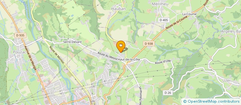 localisation de l'entreprise MONSIEUR JONATHAN JONDREVILLE  BAGNERES-DE-BIGORRE