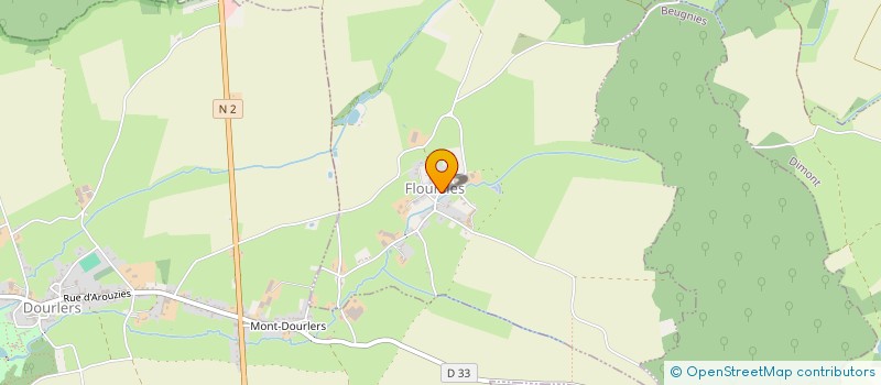 localisation de l'entreprise MONSIEUR JONATHAN JOUNIAUX  FLOURSIES