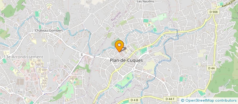 localisation de l'entreprise MONSIEUR JONATHAN JOURDAN  PLAN-DE-CUQUES