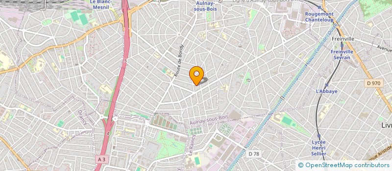 localisation de l'entreprise MONSIEUR JONATHAN JOVANOVIC à AULNAY-SOUS-BOIS