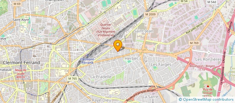 localisation de l'entreprise MONSIEUR JONATHAN JOYON à CLERMONT-FERRAND