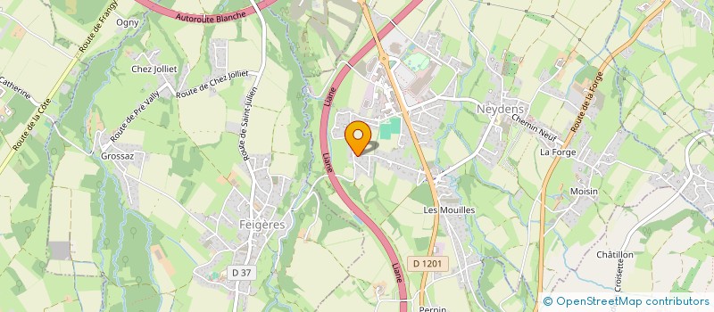 localisation de l'entreprise MONSIEUR JONATHAN JUSTE  NEYDENS