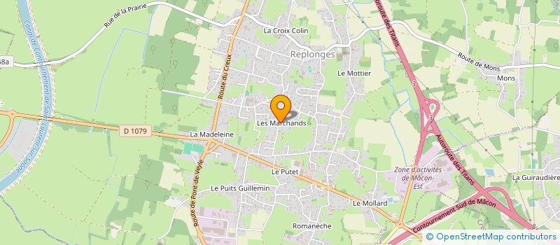 localisation de l'entreprise MONSIEUR JONATHAN KALLA  REPLONGES