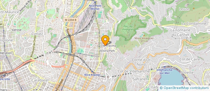 localisation de l'entreprise MONSIEUR JONATHAN KASI MATEUS  NICE