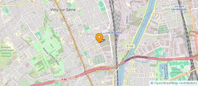 localisation de l'entreprise MONSIEUR JONATHAN KAUCH  VITRY-SUR-SEINE