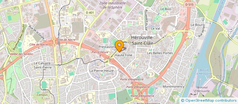 localisation de l'entreprise MONSIEUR JONATHAN KIAKUBA à HEROUVILLE-SAINT-CLAIR