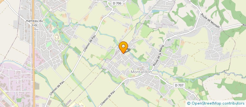 localisation de l'entreprise MONSIEUR JONATHAN KLELIFA  MONTARDON