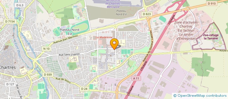 localisation de l'entreprise MONSIEUR JONATHAN KORONKO MAYAMBA à CHARTRES
