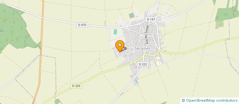 localisation de l'entreprise MONSIEUR JONATHAN KOUANGOU  SERGINES