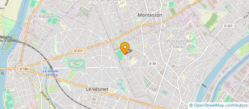 localisation de l'entreprise MONSIEUR JONATHAN KOYE LUZOLO à CHATOU