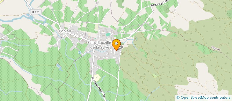 localisation de l'entreprise MONSIEUR JONATHAN KRY  SAINT-BAUZILLE-DE-LA-SYLVE