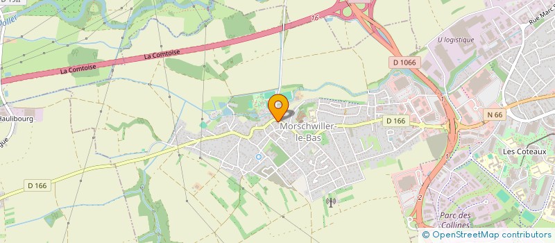 localisation de l'entreprise MONSIEUR JONATHAN KUENTZ  MORSCHWILLER-LE-BAS