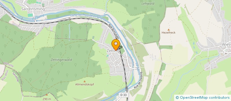 localisation de l'entreprise MONSIEUR JONATHAN LABOR  SARREINSMING