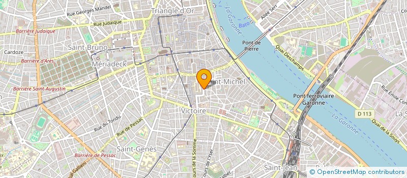 localisation de l'entreprise MONSIEUR JONATHAN LACOMBE  BORDEAUX