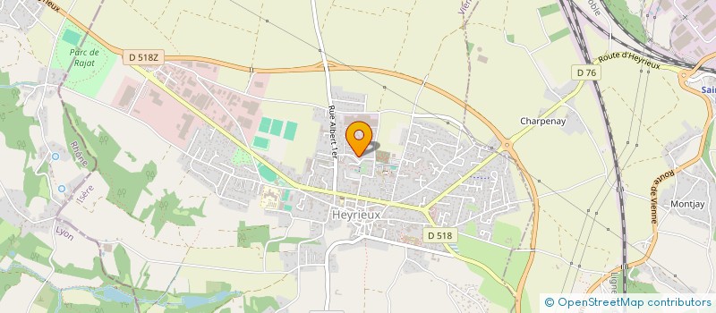 localisation de l'entreprise MONSIEUR JONATHAN LACORDELLE à HEYRIEUX