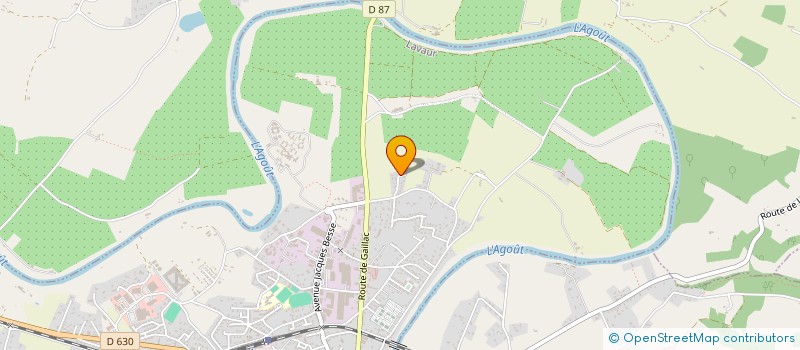 localisation de l'entreprise MONSIEUR JONATHAN LAFAGE  LAVAUR