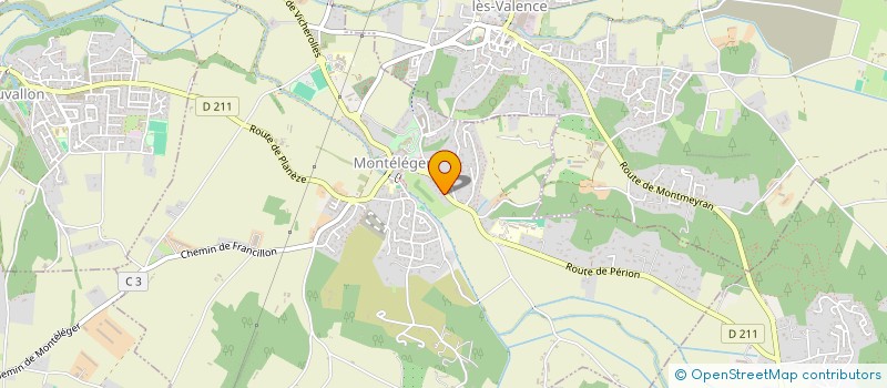 localisation de l'entreprise MONSIEUR JONATHAN LAISSUS  MONTELEGER