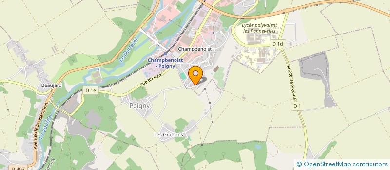 localisation de l'entreprise MONSIEUR JONATHAN LALLEMAND à PROVINS
