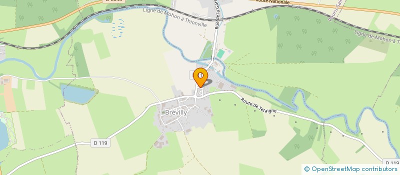 localisation de l'entreprise MONSIEUR JONATHAN LAMBOTTE  BREVILLY