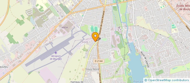 localisation de l'entreprise MONSIEUR JONATHAN LAROCHE  TROUY