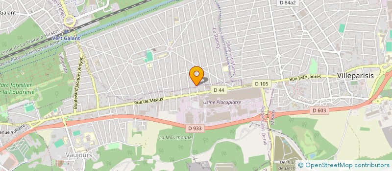 localisation de l'entreprise MONSIEUR JONATHAN LAROSE  TREMBLAY-EN-FRANCE