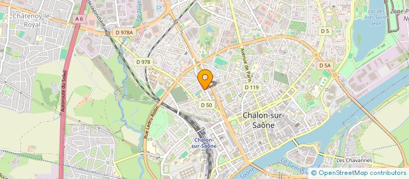 localisation de l'entreprise MONSIEUR JONATHAN LASRY à CHALON-SUR-SAONE