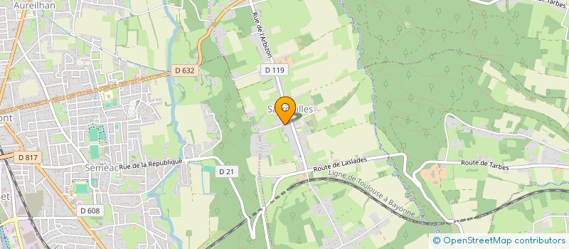 localisation de l'entreprise MONSIEUR JONATHAN LATTUGA  SARROUILLES