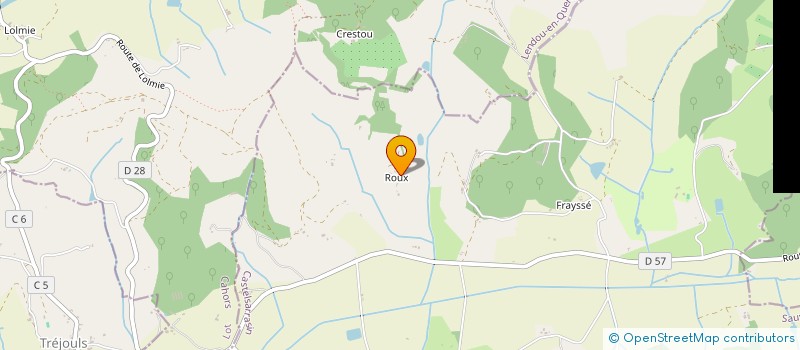 localisation de l'entreprise MONSIEUR JONATHAN LAUNES  LAUZERTE