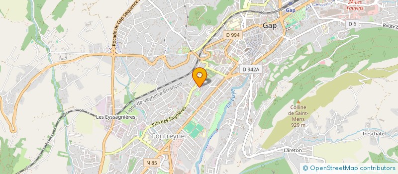 localisation de l'entreprise MONSIEUR JONATHAN LAURENT  GAP