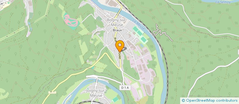 localisation de l'entreprise MONSIEUR JONATHAN LAURENT  BOGNY-SUR-MEUSE