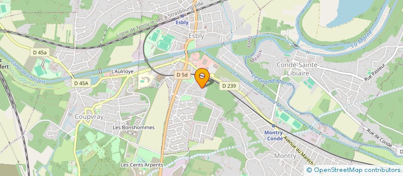localisation de l'entreprise MONSIEUR JONATHAN LE BARS  ESBLY