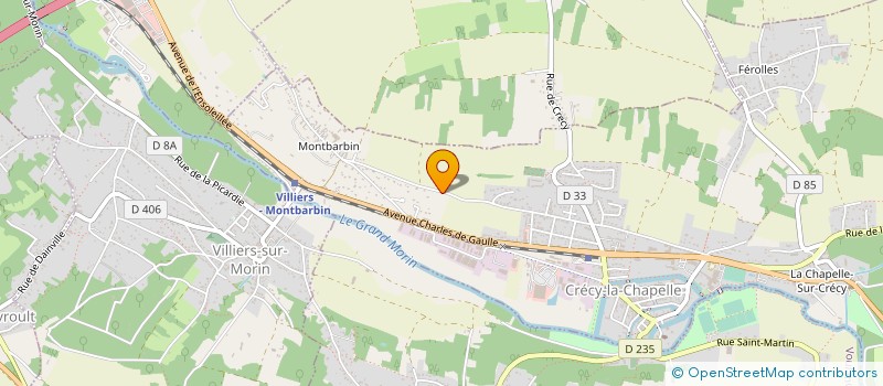 localisation de l'entreprise MONSIEUR JONATHAN LE BIEZ  CRECY-LA-CHAPELLE