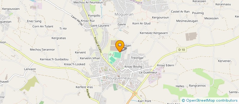 localisation de l'entreprise MONSIEUR JONATHAN LE BOHEC  PLOUGUERNEAU