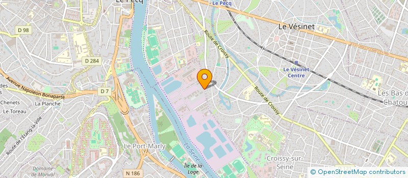 localisation de l'entreprise MONSIEUR JONATHAN LE COZ  CROISSY-SUR-SEINE