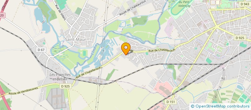 localisation de l'entreprise MONSIEUR JONATHAN LE FRAPPER à CHATEAUROUX