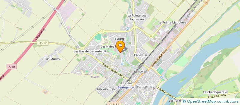 localisation de l'entreprise MONSIEUR JONATHAN LE GUEN à BEAUGENCY