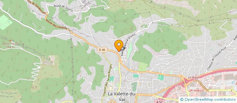 localisation de l'entreprise MONSIEUR JONATHAN LE GUILLERMIC à LA VALETTE DU VAR