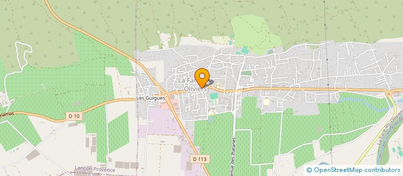 localisation de l'entreprise MONSIEUR JONATHAN LE LIDEC  LA FARE-LES-OLIVIERS