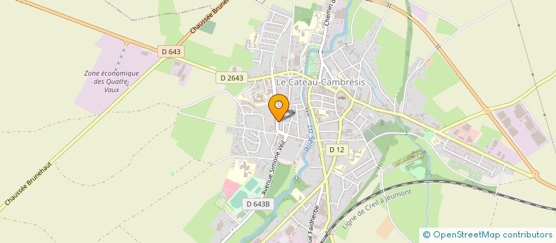 localisation de l'entreprise MONSIEUR JONATHAN LE PEN à LE CATEAU-CAMBRESIS