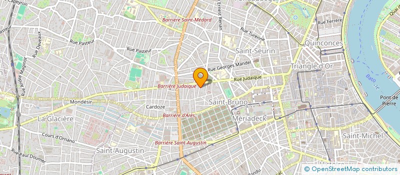 localisation de l'entreprise MONSIEUR JONATHAN LE PENDEVEN  BORDEAUX