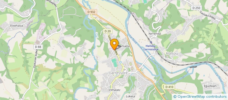 localisation de l'entreprise MONSIEUR JONATHAN LEBERTOIS  LARRESSORE