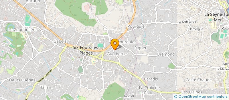 localisation de l'entreprise MONSIEUR JONATHAN LEBLOND à SIX-FOURS-LES-PLAGES