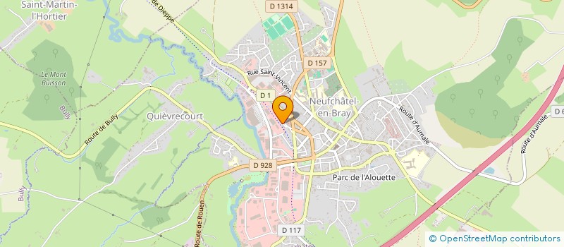 localisation de l'entreprise MONSIEUR JONATHAN LEBLOND  NEUFCHATEL-EN-BRAY