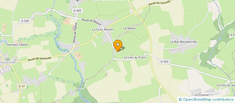 localisation de l'entreprise MONSIEUR JONATHAN LECOFFRE  TEURTHEVILLE-HAGUE