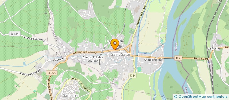 localisation de l'entreprise MONSIEUR JONATHAN LEFEVRE  SAINT-SATUR