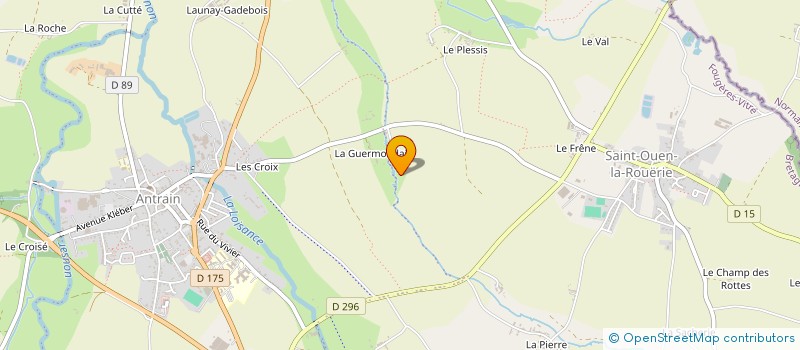 localisation de l'entreprise MONSIEUR JONATHAN LEFRANC  VAL-COUESNON