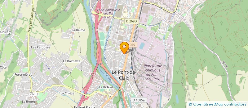 localisation de l'entreprise MONSIEUR JONATHAN LEGENDRY  LE PONT-DE-CLAIX